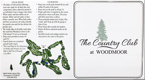 Country Club at Woodmoor - Course Profile | Course Database