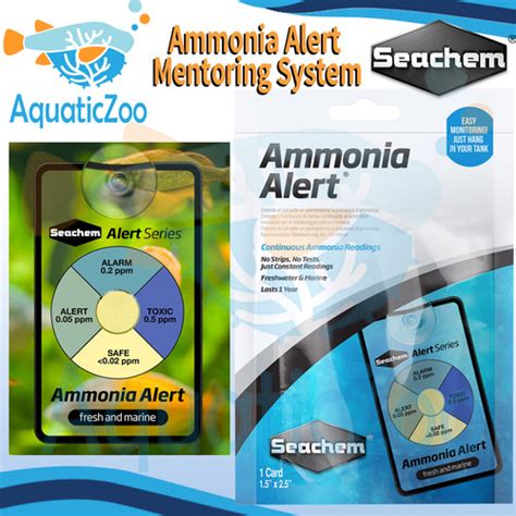 Jual Seachem Ammonia Alert Monitoring System Pengukur Amonia Test Kit ...