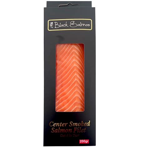 Black Salmon Center Fillet Norway 200g | Villa Market