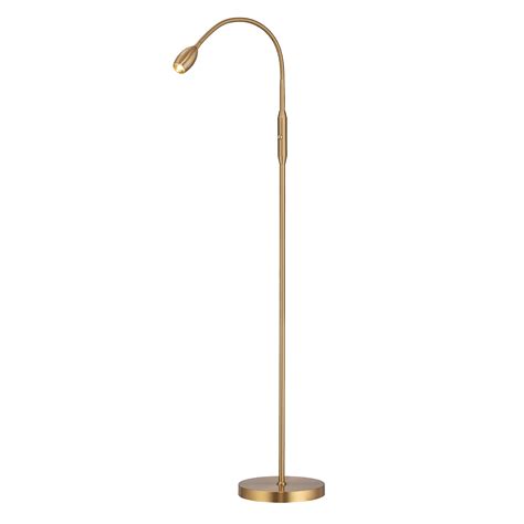 Everly Quinn Adjustable LED Beam Floor Lamp, Dimmable And Zoomable ...