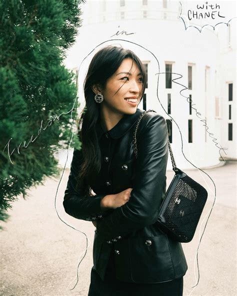 Michelle Lin | Morning coffee run with favourite navy & black combo ...