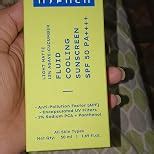 Hyphen Fluid Cooling Sunscreen SPF 50 PA++++ | Ultra Lightweight | Oily ...