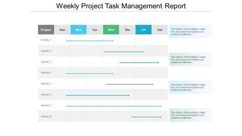 Image result for Presentation Week View for Project Tasks