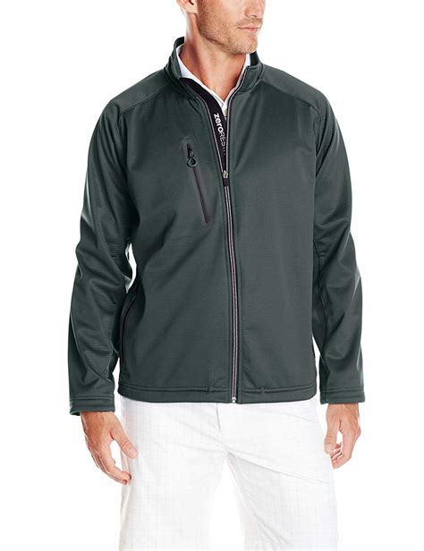 Zero Restriction Mens Highland Softshell Golf Wind Jackets