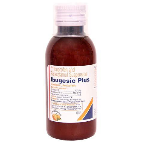 Ibugesic Plus Suspension | Uses, Side Effects, Price | Apollo Pharmacy