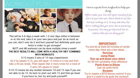 Image result for BTS Exercise