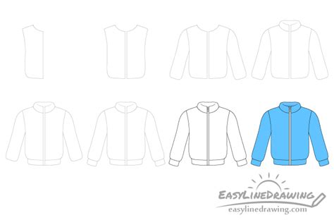 How to Draw a Jacket Pattern 的图像结果