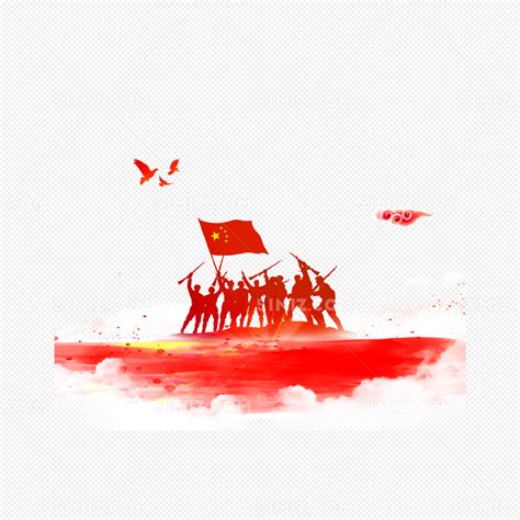 红色革命烈士纪念海报插画图片素材免费下载 - 觅知网