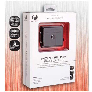 Joytech Tri-Link 3-Port HDMI Switch with Remote (3-to-1) (switch ...