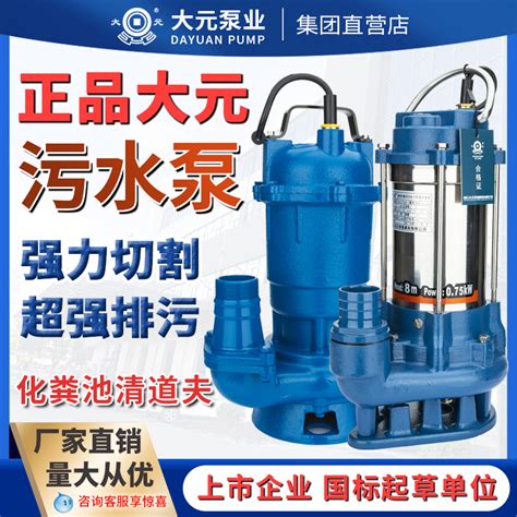 大元水泵高扬程QDX220V单三相工业潜水泵家用农用高压灌溉抽水泵-阿里巴巴