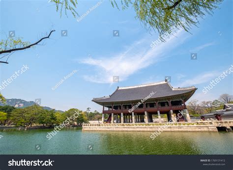 Most Beautiful Pavilion Center Pool Special Stock Photo 1769131412 | Shutterstock