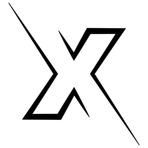 Font Styles For X Icon