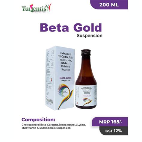 BETA-GOLD Suspension Yuventis Pharmaceuticals