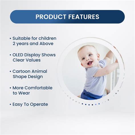 Dr Trust USA Pediatric Oximeter for Kids | Tip Pulse Oximeter Machine