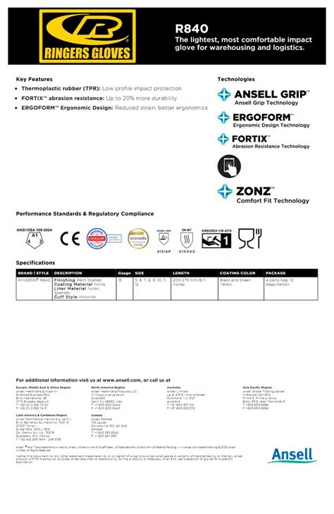 Safety Hand Gloves - Lakeland Nitrosol Nitrile EN22L Service Provider ...