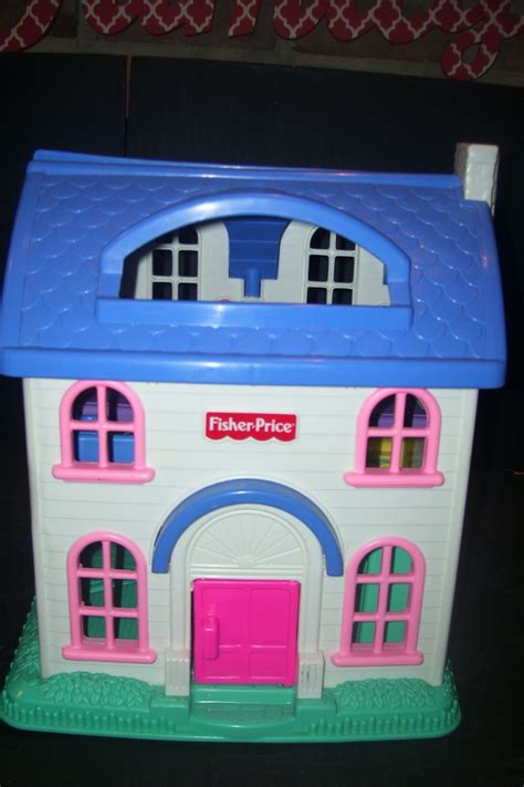 1996 Fisher Price Little People Dollhouse #2511
