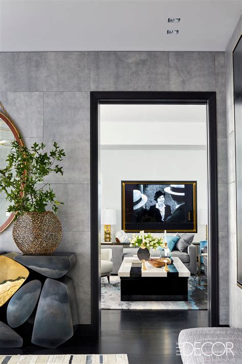 Living Room Design With Black Floor | Floor Roma