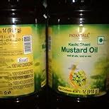 Patanjali Pure Mustard Oil, Natural Kachi Ghani, Sarso ka Tel, Healthy ...