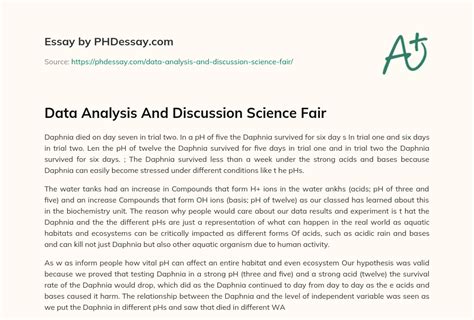 Image result for Data Analysis Science Fair Example