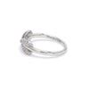 Infinity Platinum Ring with Diamonds for Women JL PT 460