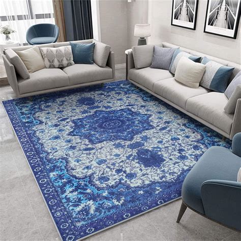 Calore Area Rugs Soft Carpet Modern Cashmere Rug for Bedroom Living ...