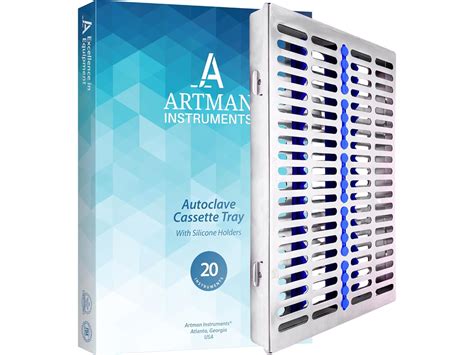 Artman Instruments Cassette Rack For 5,7,10 & 20 Instruments Box Dental ...