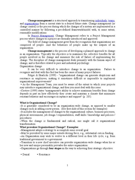 Image result for Change Management Module PDF