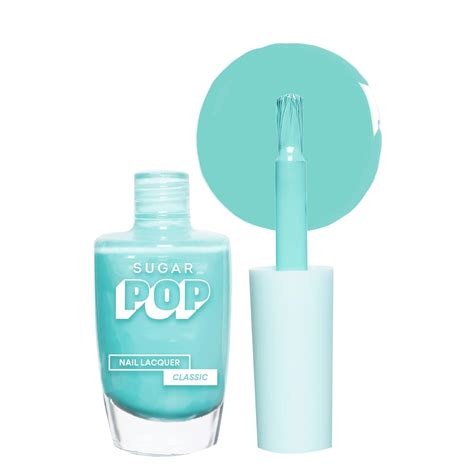 Buy SUGAR POP Nail Lacquer – 17 Mint Marvel (Mint Blue) | Dries in 45 ...