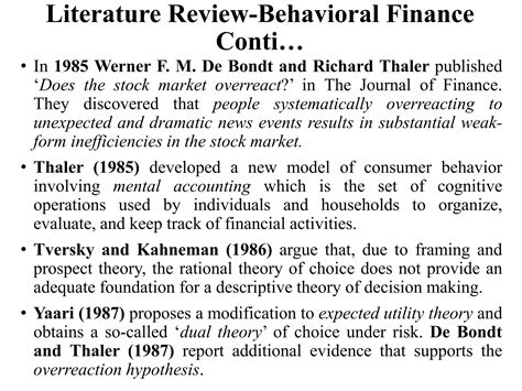 Review Of Behavioral Finance Journal
