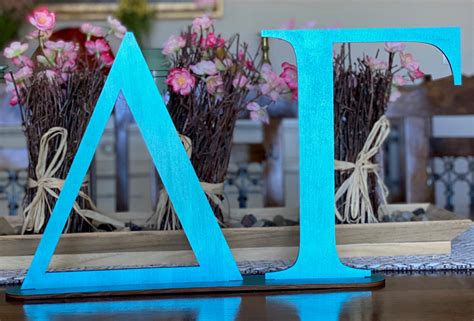 12" Delta Gamma Letters – Mountain Edge Designs