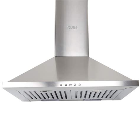 Glen 60 cm 1000 m³/hr Baffle Filter Kitchen Chimney |Pyramid Shaped ...