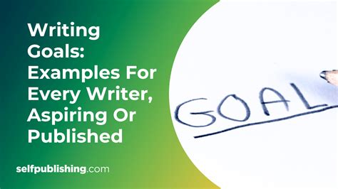 Image result for How to Write Goals Examples