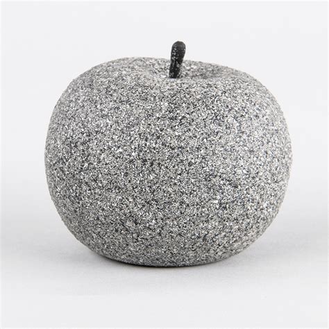 Styropor-Obst Apfel Granit Optik – Bastelidee – Rayher