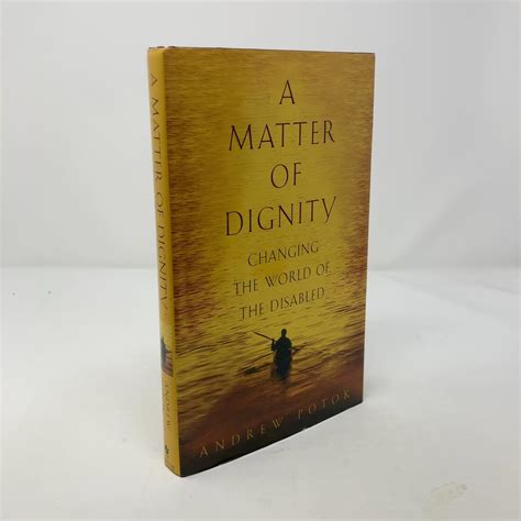 Buy A Matter of Dignity: Changing the World of the Disabled Book Online ...