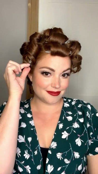 Image result for 40s Hair Tutorial
