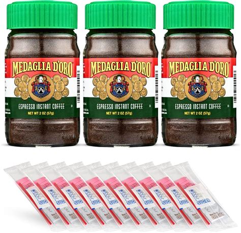 Amazon.com : Instant Espresso Coffee Bundle. Includes Three-2 Oz ...