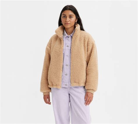 Sherpa Fleece Jacket - Brown | Levi's® US