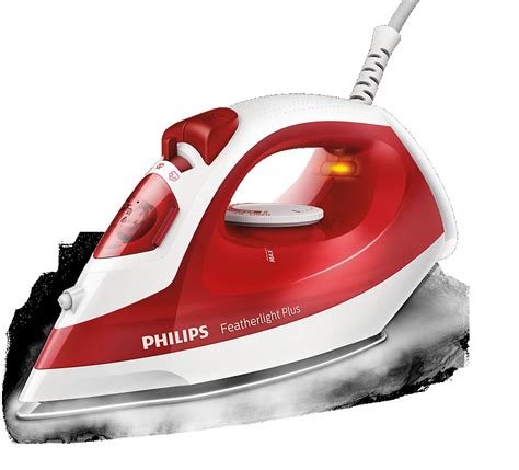 Featherlight Plus Steam iron with non-stick soleplate GC1424/40 | Philips