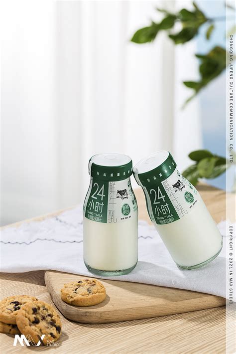 新希望 X 牛奶 黄金24小时鲜牛奶丨产品摄影_摄影师MAX-站酷ZCOOL