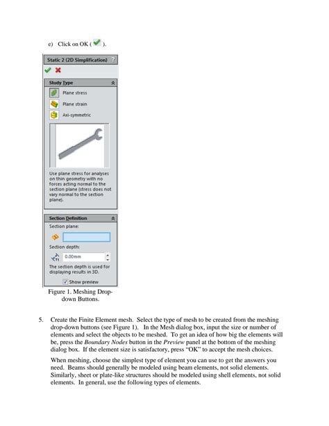 SolidWorks Fea Tutorial PDF 的图像结果