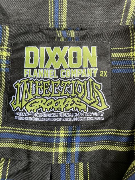 Dixxon Flannel Company "Infectious Grooves" Men’s Fla… - Gem