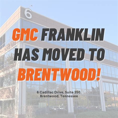Goodwyn Mills Cawood (GMC) on LinkedIn: We've moved! Our Franklin ...