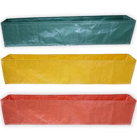 Large Green HDPE UV Grow Bags 60x12x12 for Gardens – Singhal Mart