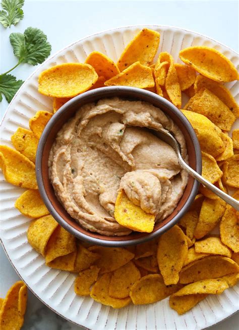 Refried Bean Dip Recipe - Cup of Yum