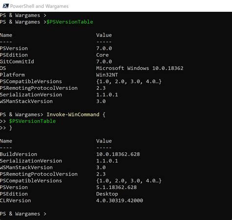 Image result for Windows PowerShell Games