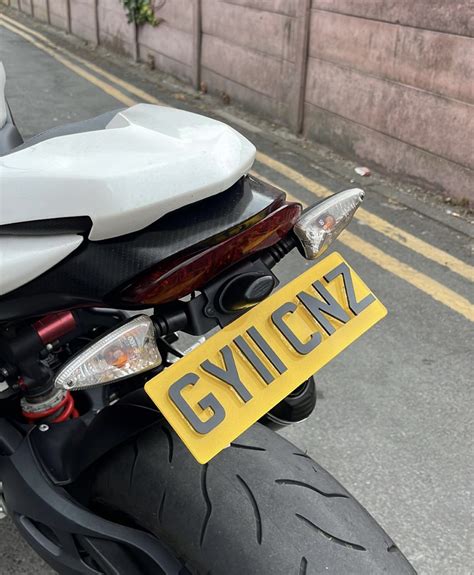 Standard Motorbike Plate Size at Georgia Foy blog