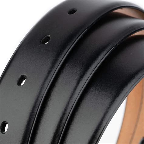 Buy Dress Belt Mens - Black Genuine Leather 3.0 Cm - Leather