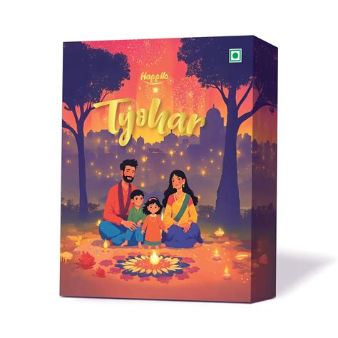 Happilo Tyohar 10 Inclusions Gift Box – Corposupplies India