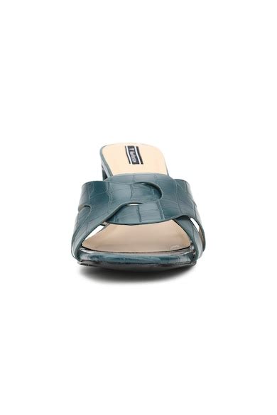 Buy Women Green Sandals Online - 647095 | Van Heusen