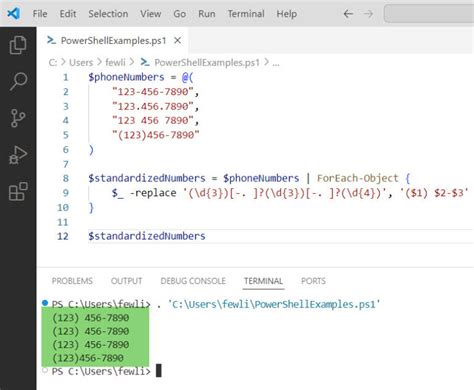 Image result for PowerShell Replace Character in String